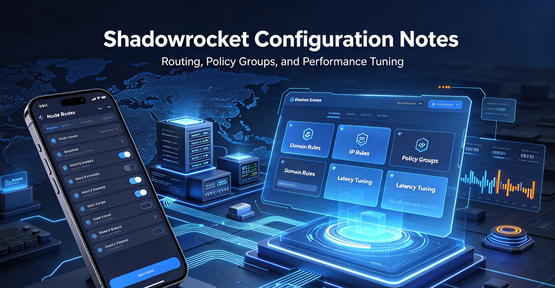 Shadowrocket Configuration Notes: Routing, Policy Groups, and Performance Tuning